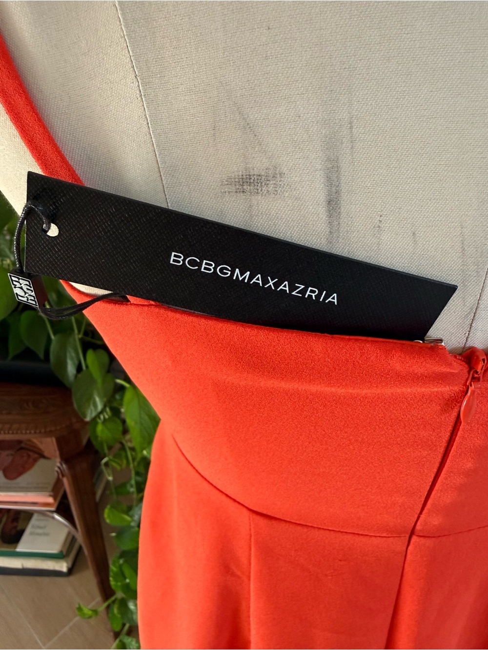 BCBGMaxAzria Red Ruffle Mini Dress - Picture 3 of 7